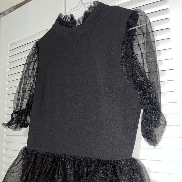 Black ruffle dress - Picture 5 of 5